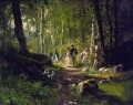 森の散歩 1869 古典的な風景 イワン・イワノビッチ